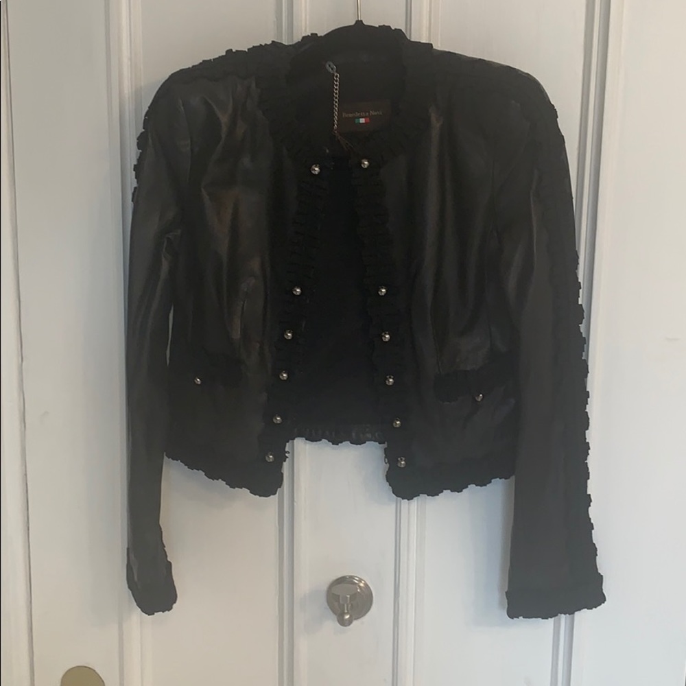 Benedetta Novi Leather Jacket